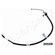 Трос ручника, стояночного тормоза JAPANPARTS F DOLB 1475597 bc2052r 8033001943788 - Изображение 2