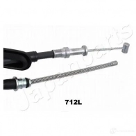 Трос ручника, стояночного тормоза JAPANPARTS bc712l 8033001960433 1476154 FOS MV - Изображение 2