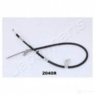 Трос ручника, стояночного тормоза JAPANPARTS T7 KH9H9 bc2040r 8033001943214 1475579 - Изображение 2