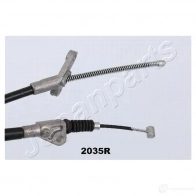 Трос ручника, стояночного тормоза JAPANPARTS bc2035r 3SUAW 6 8033001943009 1475571 - Изображение 3