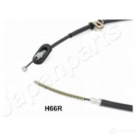 Трос ручника, стояночного тормоза JAPANPARTS bch66r 8033001936162 1476347 BGQNRN G - Изображение 2