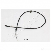 Трос ручника, стояночного тормоза JAPANPARTS A LQXS bc151r 1475472 8033001940039 - Изображение 2