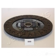 Диск сцепления JAPANPARTS df222 8033001041866 7JY7 WSI 1480586 - Изображение 2