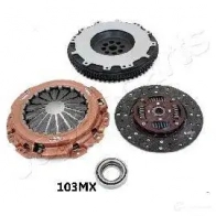 Комплект сцепления JAPANPARTS Nissan Navara (D40) 2 Пикап 2.5 dCi 4WD 171 л.с. 2006 – 2025 kv103mx FN UHSK 8033001812893