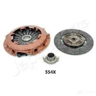 Комплект сцепления JAPANPARTS KF-5 54X SJA076 Mitsubishi Pajero 4 (V80) 2006 – 2020 kf554x