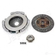 Комплект сцепления JAPANPARTS 1423400616 kf599x KF-599 X 0DI32E - Изображение 2