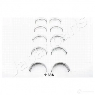 Коренные вкладыши коленвала, комплект JAPANPARTS 59J13R6 ms1168a MS 1168A 1491417 - Изображение 2