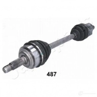 Приводной вал JAPANPARTS P0CR Q gi487 1485409 8052553160047 - Изображение 2