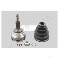 Шрус приводного вала, комплект JAPANPARTS gi177 3TF AUMQ 1485185 8033001904222