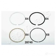 Поршневое кольцо JAPANPARTS Z7G91U rs28740 Toyota Hilux (N140, 50, 60, 70) 6 Пикап 2.4 TD 4WD (LN165. LN170. LN190) 90 л.с. 1998 – 2002 R S28740