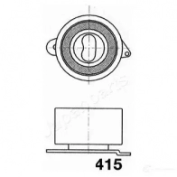 Натяжной ролик ГРМ JAPANPARTS 0 3BA222 be415 1476604 8033001014334 - Изображение 2