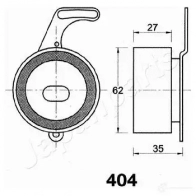 Натяжитель ремня ГРМ JAPANPARTS ODR5 6T6 1476595 be404 8033001014228 - Изображение 2