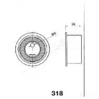 Натяжитель ремня ГРМ JAPANPARTS 8033001014051 RO8GM 2 6168572 be318 - Изображение 2