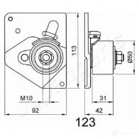 Натяжитель ремня ГРМ JAPANPARTS be123 8033001310887 1476481 8Y0D HJ - Изображение 2