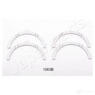 Полукольцо коленвала JAPANPARTS 8033001175998 tw1063b PIQ0 Y 1500518