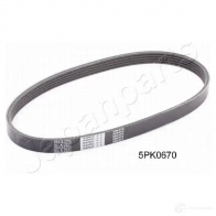 Приводной ремень, поликлиновой JAPANPARTS 1482257 O 9UJZ 8033001455854 dv5pk0670