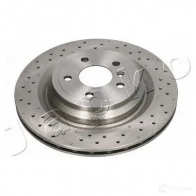 Тормозной диск JAPKO 610533 1438335938 10V8 O - Изображение 1