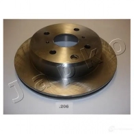 Тормозной диск JAPKO T Y5JNX 8033001584912 61206 3238221