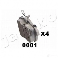 Тормозные колодки, комплект JAPKO 3236207 51 0001 5B4HR8A 510001 - Изображение 3