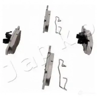 Тормозные колодки, комплект JAPKO 1424976484 8052553221458 500090 BT8 5T7 - Изображение 4