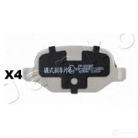 Тормозные колодки, комплект JAPKO B1FJRIG 510 003 3236209 510003 - Изображение 3