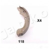 Барабанные тормозные колодки, комплект JAPKO 3236973 8033001744378 55h06 K 3L25WZ - Изображение 3