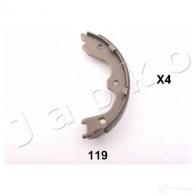 Барабанные тормозные колодки, комплект JAPKO 3236973 8033001744378 55h06 K 3L25WZ - Изображение 4
