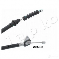 Трос ручника, стояночного тормоза JAPKO 8033001943566 3LG C1I 3227072 1312048r - Изображение 2