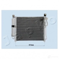 Радиатор кондиционера JAPKO Kia Picanto (SA) 1 2004 – 2011 8033001766974 5 QOI7K cnd333029