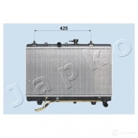 Радиатор охлаждения двигателя JAPKO J81 J662 rda333020 8033001761054 3252565
