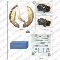 Тормозные колодки DELPHI 932472 02 0KIT5 822 3273460087875