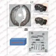 Тормозные колодки DELPHI 3273460087776 834 I6 K5PU 932484