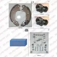 Тормозные колодки DELPHI 869 ZAD 9EL 932560 3273460114052