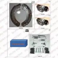 Тормозные колодки DELPHI Ford Mondeo X6 IWU 3273460130823 890