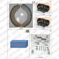 Тормозные колодки DELPHI 3273460131004 932654 909 33 LOU6