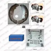 Тормозные колодки DELPHI 539P2 2 Peugeot 306 1 (7X, N3, N5) 1993 – 2003 934 3273460191169
