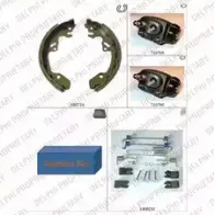Тормозные колодки DELPHI 3273460191190 Ford Focus 1 Хэтчбек 1.6 16V 100 л.с. 1998 – 2004 937 J WAG0