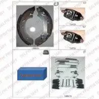 Тормозные колодки DELPHI Ford 941 WW OWTY5 3273460191237