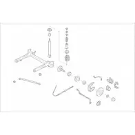 Подвеска колеса DELPHI Changan DM6 I1D2 DSPAV AUDI-01119-R