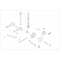 Подвеска колеса DELPHI AUDI-01124-R Changan H 4395 WTCS0