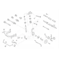 Подвеска колеса DELPHI Isuzu AUDI-04616-F ZWO7LBY 6XRTS 7