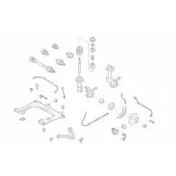 Подвеска колеса DELPHI UU2RE QV7 QHFE Changan AUDI-05022-R