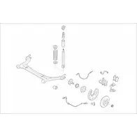Подвеска колеса DELPHI AUDI-05601-R J VN25 Isuzu WWM3ACB