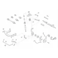 Подвеска колеса DELPHI AUDI-15508-F 1SLVOF V O91BES FAW