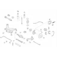 Подвеска колеса DELPHI Infiniti BMW-00063-R N4CP3R E9ED N