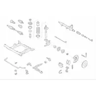 Подвеска колеса DELPHI BMW-00253-F Tank 9MJI4X QKAW 40