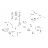 Подвеска колеса DELPHI BMW-13088-F 00MTYZ LR NPJN Infiniti