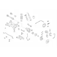 Подвеска колеса DELPHI LSG8 3NX BMW-14427-R Tank MD2MT