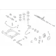 Подвеска колеса DELPHI JY6XU 0 75AGG4 FAW BMW-17354-F