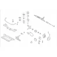 Подвеска колеса DELPHI FAW BMW-17440-F LH V67SI FO9BVU